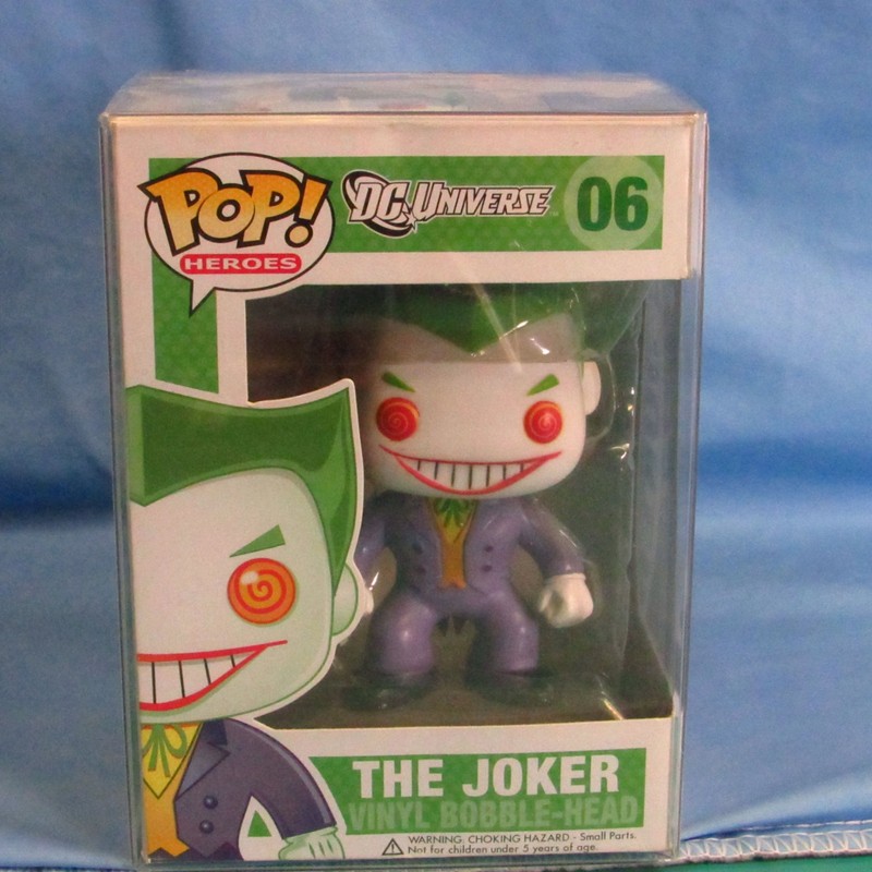 Funko Pop The Joker #6 DC Comics Early Vaulted Figure Batman Villain Rare OG