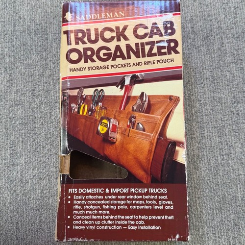 Vintage Saddleman NAPA Balkamp Truck Cab Organizer Rifle Pouch Vinyl 730-3157