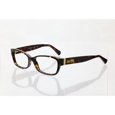 Coach HC6078 52-16-135mm 5120 Dark Tortoise Eyeglass FRAMES ONLY - GOOD