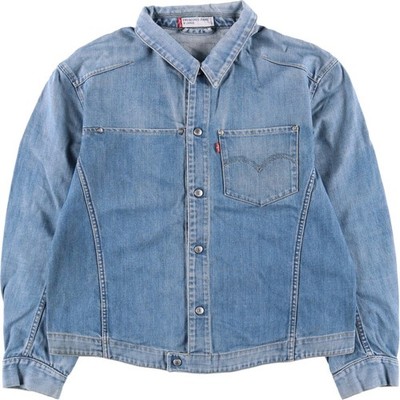 Used 2000'S Levi's ENGINEERED 70100-0853 Euro Model Denim Jacket Men's XL eq...