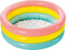Image of INTEX Baby Paddling Pool 3 Rings Ages 1-3 Sunset Glow