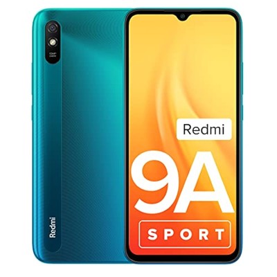 Redmi 9 (Sky Blue, 4GB RAM, 64GB Storage) | 2.3GHz Mediatek Helio G35 Oc