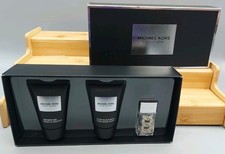NIB 3 PC Michael Kors POUR HOMME Sample Gift Box: EDP/Shower Gel/Shave Balm
