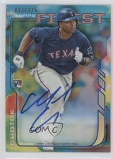 2014 Topps Finest Rookie Blue Refractor 23/125 Michael Choice #RA-MC Auto 0f8