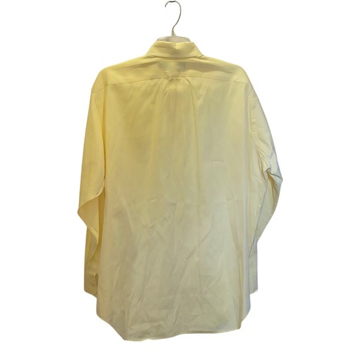 Ralph Lauren Mens Yellow Classic Fit Long Sleeve Button Down Shirt 16 1/2 - Picture 7 of 7
