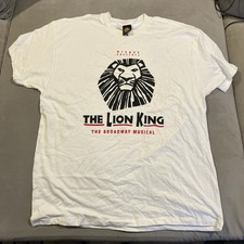 NWOT - Vintage - The Lion King - The Musical - Promo T Shirt - MADE IN USA - XL