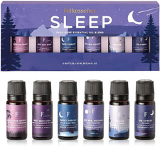 Sleep Essential Oils for Diffusers for Home - Set of 6  Premium Relaxing Essent