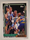 1992-93 Topps - Todd Day #284 (RC) ARKANSAS/BUCKS AUTO SIGNED