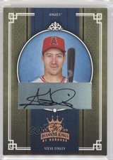 2005 Donruss Diamond Kings Bronze Signatures /50 Steve Finley #306 Auto 00em
