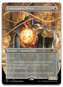 Containment Priest (Alternate Art) #314 Core Set 2021