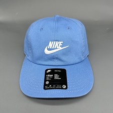 Nike Kids Club Cap FB5063-486 One Size NWT Blue Adjustable Strapback Hat NWT