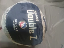 Big Agnes Double Z Mummy Insulated Sleeping Pad 20” X 72” Navy Blue