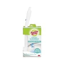 Disposable toilet cleaning brush set, 1 cleaning stick / 5 replacement sponges