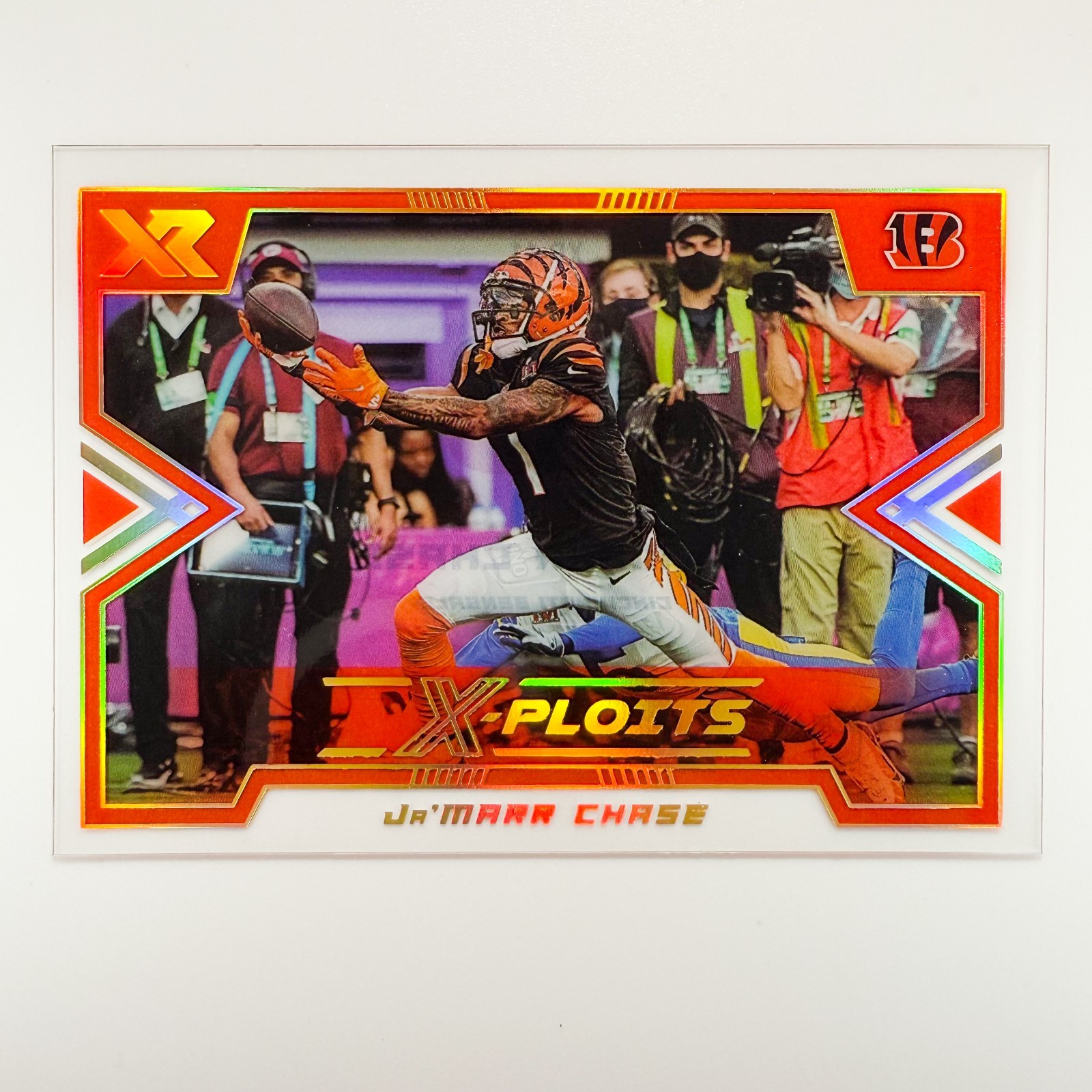 2022 Panini XR Football X-Ploits Ja'Marr Chase #XP-11 Case Hit