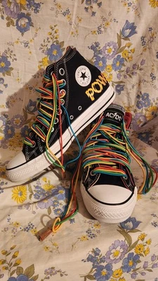 Converse All Star AC/DC POWERAGE Collectionneur Angus Young EU 42.5 - Photo 1/4