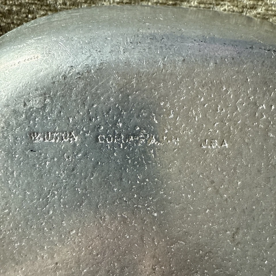 Bandeja de peltre de pan diario Wilton Give Us This Day de colección hecha en EE. UU. Foto 3 de 3