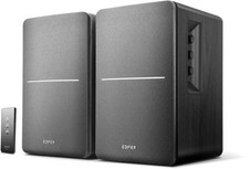 Edifier R1280T Powered Bookshelf Speakers - 42 Watts Black Noir 