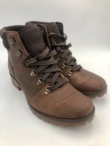 Timberland Brooklyn Side Zip Brown Nubuck Neon Yellow Aerocore Boots Mens 12 Timberland Brooklyn Side Zip Boot  main image 2