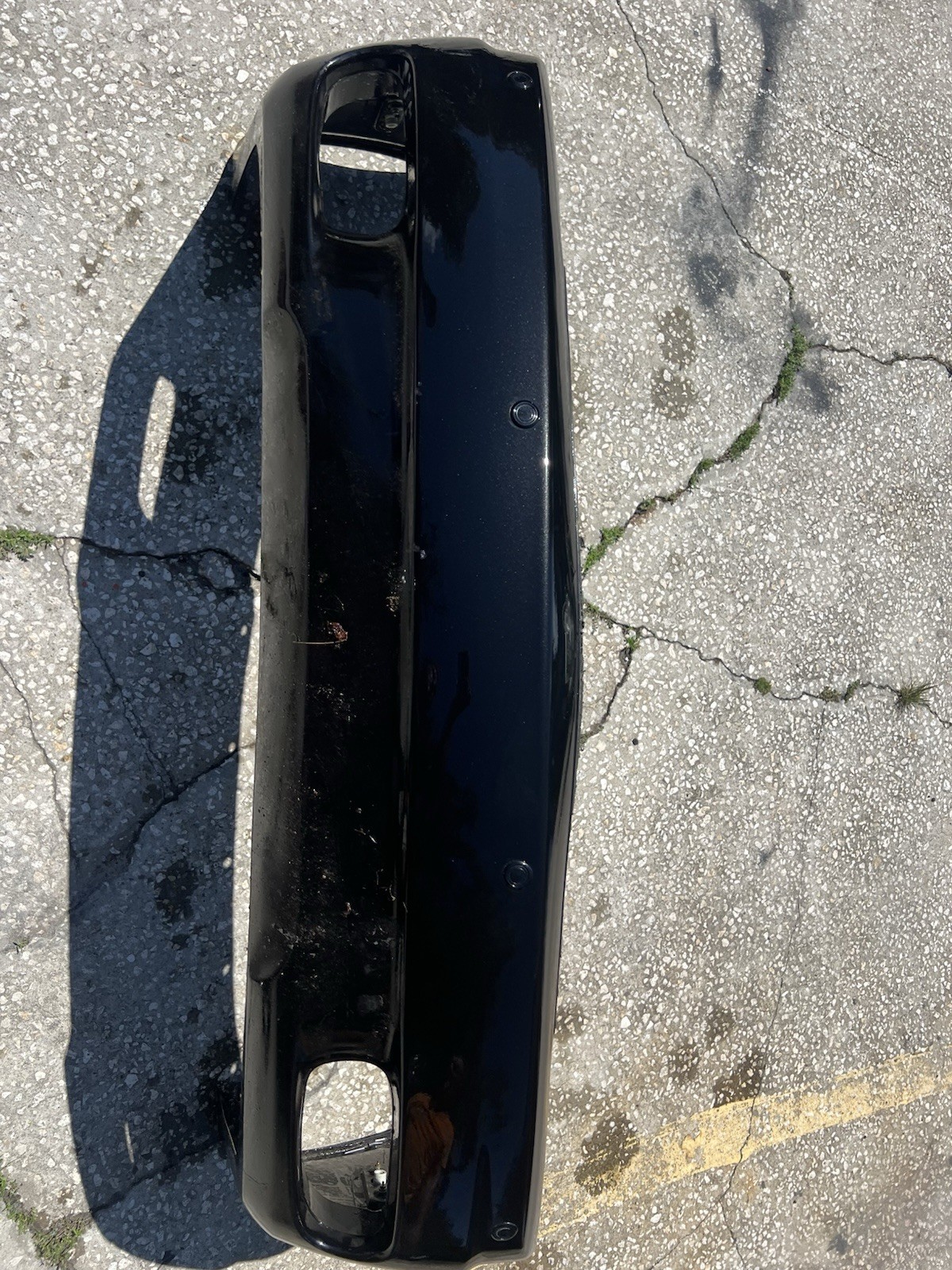 03-08 Maserati Quattroporte Rear Bumper Cover W/ Parking Sensor OEM DE2209151
