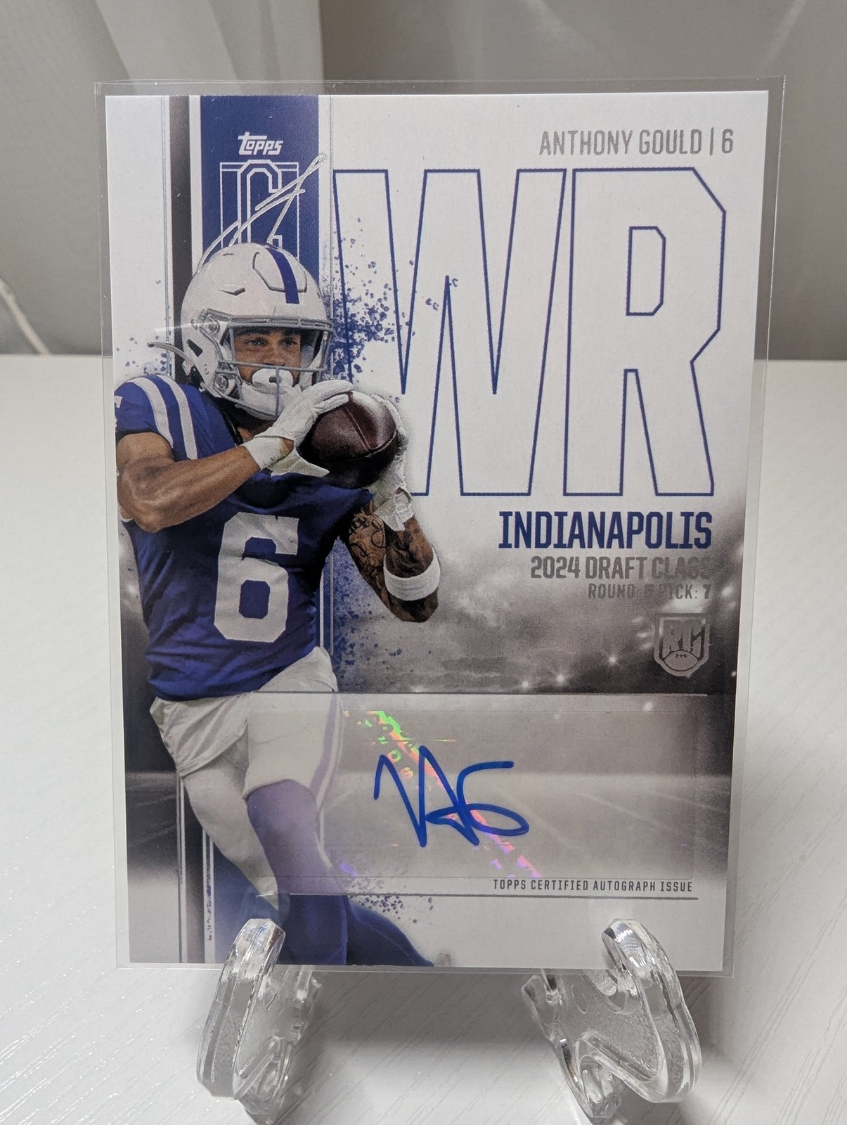 Anthony Gould Topps Signature Class Rookie Class Autograph Variation #RCAAG Base
