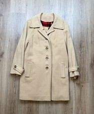60s VINTAGE Fashionbilt Casuals Tailored Wool Overcoat Size Small Women Bespoke