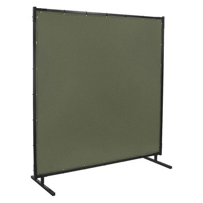 STEINER 501HD-6X8 Welding Screen, 6 ft H, 8 ft W, Green 5KNL0