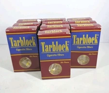 TARBLOCK Cigarette Filter Tips - 10 Packs (300 Filters Total)