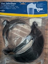 NEW Honeywell Uvex Turboshield S9500 Ratchet Headgear Face Shield System Black