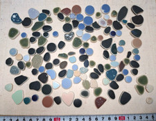 sea glass tile  from japan Surf-Tumbled Beach Glass