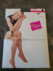 NIP Hanes Thigh High Stockings Size CD Soft Black