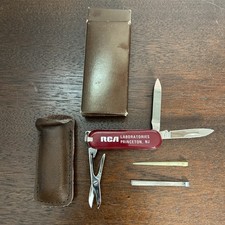 Vtg RCA Laboratories Pocket Tool Keychain Sci...