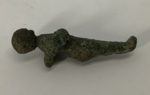 Rare Ancient Egyptian Bronze Harpocrates Amulet c.600-30 BC. 38mm
