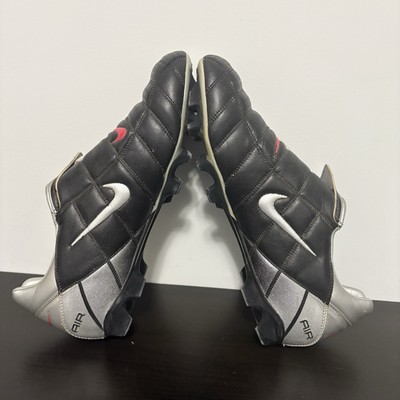 Nike Air Zoom Total 90 II Cleats Black Silver Mens 12 Soccer Football  302493-002