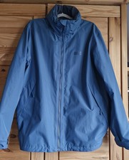 Jack Wolfskin Herren Funtions und Regenjacke Gr 3XL jeansblau wie neu