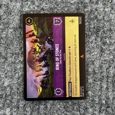 Disney Lorcana Attack of the Vine Ring of Stones 73/207 Foil Rare