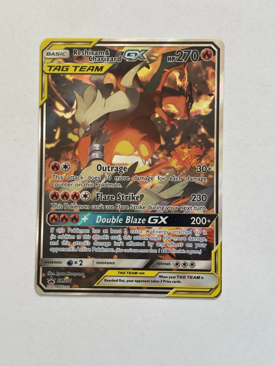 Reshiram & Charizard GX Pokémon TCG Cards for sale | eBay