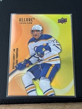 2022-23 Upper Deck Allure - Color Flow Tage Thompson #SF-80 Orange Yellow