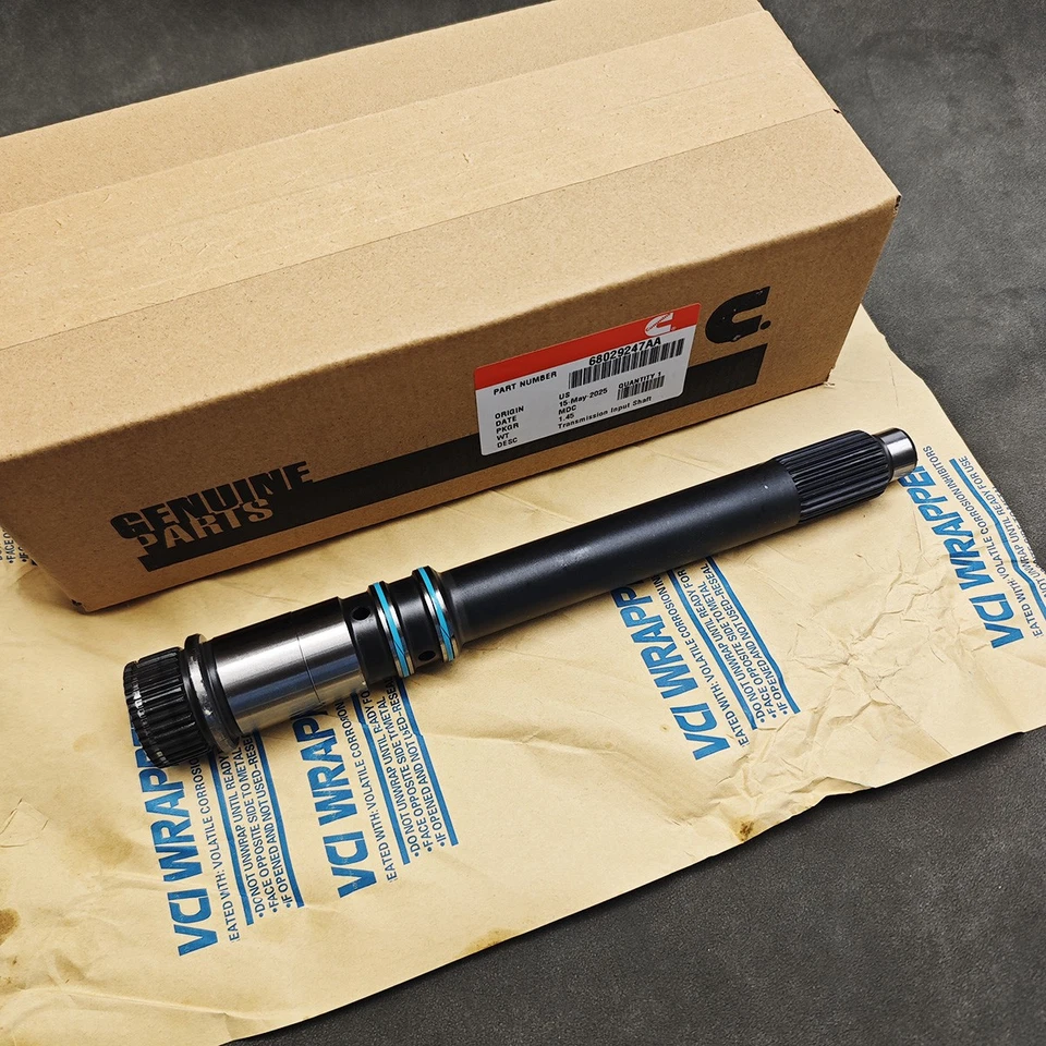 68RFE Input Shaft 300M Billet Sonnax 68029247AA For Dodge 6.7L Cummins Diesel Foto 2 de 4