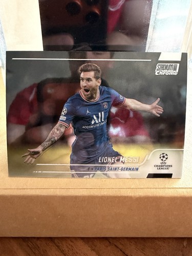 2021-22 Topps Stadium Club Lionel Messi PSG (#30)