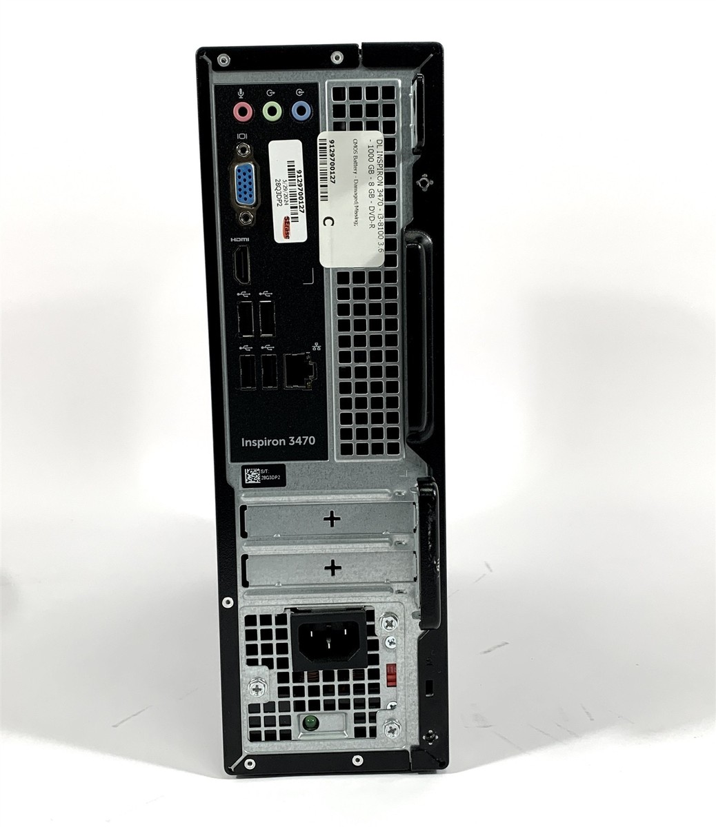 DELL Inspiron3470 i3-8100/8GB/SSD128GB DELL inspiron デスクトップPC