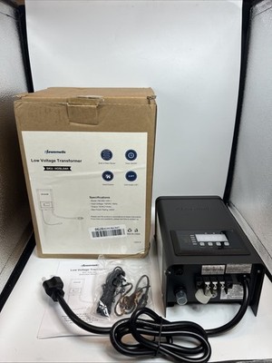Dewenwils Low Voltage Landscape Transformer for LED Lights 200W HD-200-12W-1