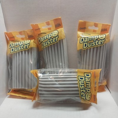 4x Scrub Daddy Damp Duster Cleaning Sponge - Gray 