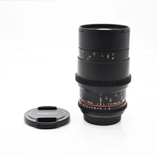 Rokinon 100mm T3.1 ED UMC Macro Lens Canon EF Mount #561