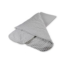 Duvalay CMSBGS Compact Sleeping Bag Grey Stripe 4.5 Tog Duvet Topper Combination