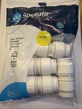 John Guest Speedfit 22mm Straight Coupling Coupler Pack  Of 5