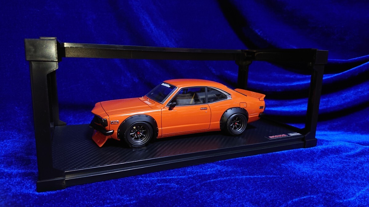 ignition.model SAVANNA S124A ホワイト IG0627 1/43 Mazda Savanna (S124A) White ※Watanabe-Wheel