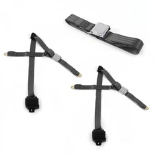 JP Commando 1966-73 Airplane 3pt CH Retract Bench Seat Kit-3 Blts 