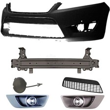 Set Kit Stoßstange vorne für Ford Mondeo IV Bj. 07-10 +Träger+Zubehör+Nebel