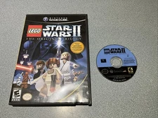 Lego Star Wars II The Original Trilogy Nintendo GameCube NO MANUAL TESTEDFREE SH