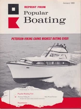 Peterson-Viking 36 Cabin Cruiser Popular Boating offprint 1 1963